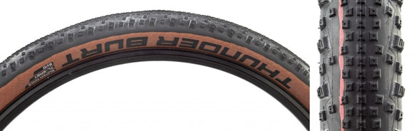 Schwalbe Thunder Burt Tire - 29 x 2.1 Tubeless Folding BLK/Transparent Evolution Super Race Addix Speed