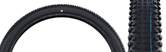 Schwalbe Rick XC Pro Tire - 29 x 2.25 Tubeless Folding BLK Evolution Line Pro Addix SpeedGrip