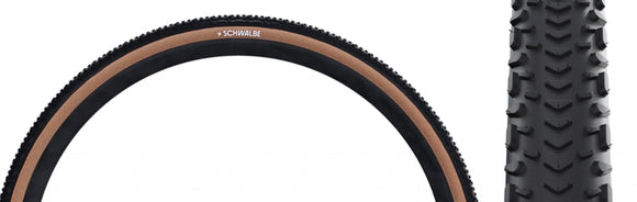 Schwalbe G-One RX Tire - 700 x 45 Tubeless Folding BLK/Transparent Evolution Line Pro Addix Race
