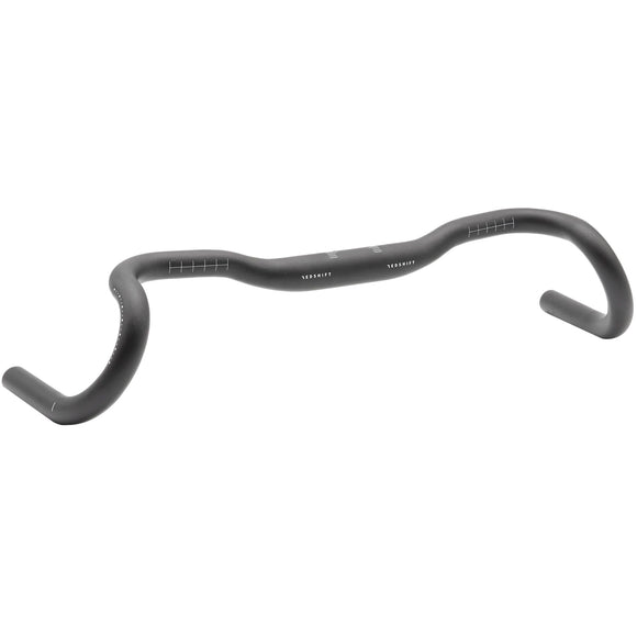 Redshift Sports Kitchen Sink Road Drop Handlebar - Aluminum 31.8mm 50cm 20mm Rise BLK