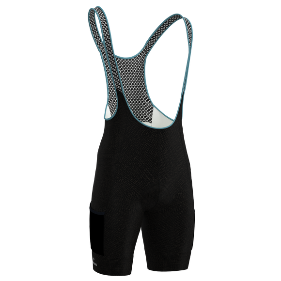 Panache W's Cargo Pocket Bib Short - Stone Wash