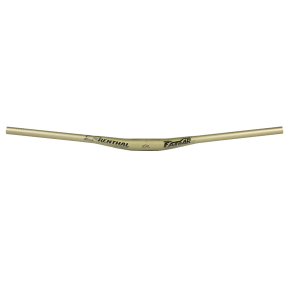 Renthal FatBar Lite 35 Handlebar - Aluminum 10mm 760mm 35mm Gold V3