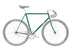 SUPERCORSA PISTA - FRAME KIT - Verde Jaguar / 49 / No Brakes