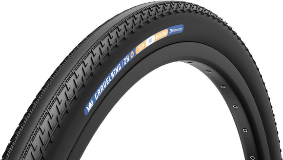 Panaracer GravelKing ZX Plus Tire - 700 x 55 Tubeless Folding Black