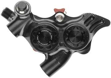 Hope RX4+ SL Disc Brake Caliper - Flat Mount Standard Mineral Oil Type Black