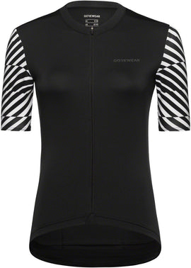 Gorewear Swiftride Optical Jersey - Black/White Women's Medium