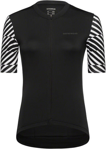Gorewear Swiftride Optical Jersey - Black/White Women's Medium