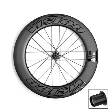 Vision Metron 91 TL DISC Wheel Rear 700C / 622 Holes: 24 15mm TA 142mm Disc Center Lock Shimano Road 11/12