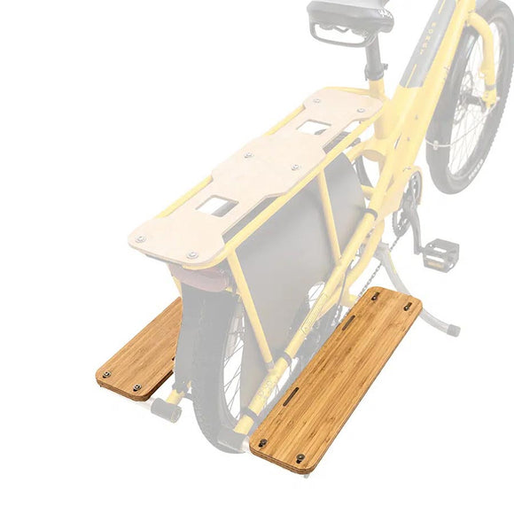 Yuba Kombi Sideboards  Bamboo loading platform for feet or cargo Kombi