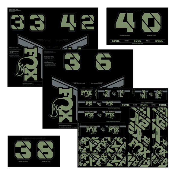 Decal Kits - Pistachio