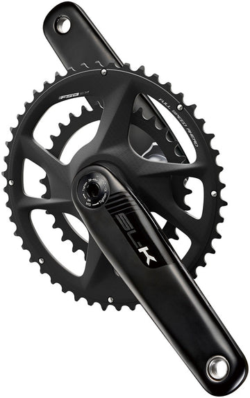 Full Speed Ahead SL-K 2x Modular Carbon Crankset - 172.5mm For Shimano HG+ 12-Speed 50/34t DM/90 BCD 30mm 386EVO Spindle BLK
