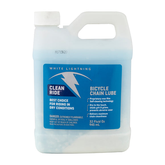 White Lightning Clean Ride Lube 32.0oz