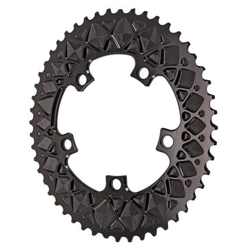 absoluteBLACK Premium Oval Road Chainring 5x110BCD 50T - Blk 