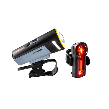 Kryptonite Incite X6/XBR Headlight/Taillight Set - Black
