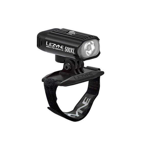 Lezyne Hecto Drive 500XL Rechargable Headlight - 500 Lumens Black