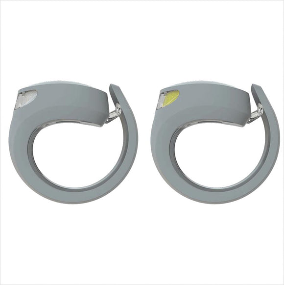 Knog Frog V3 Light Front and Rear Grey Set