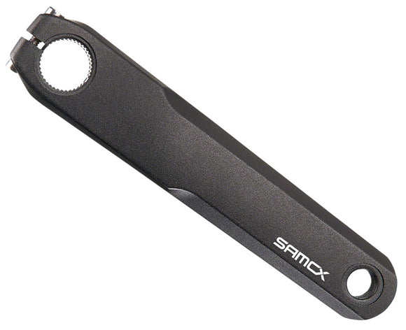 Samox E3 SH Ebike Crank Arm Set - 160mm E8000/E7000 Hollowtech II Spindle 13mm offset BLK
