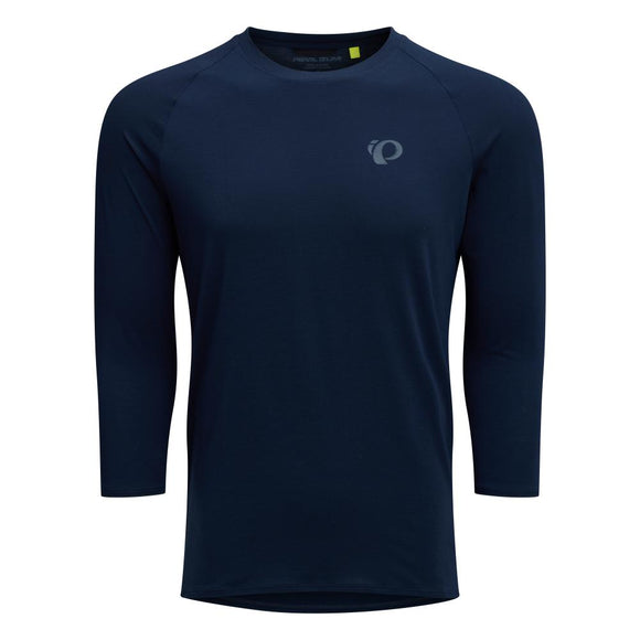 Men's Canyon Merino 3/4 Sleeve Jersey - Dark Navy / S