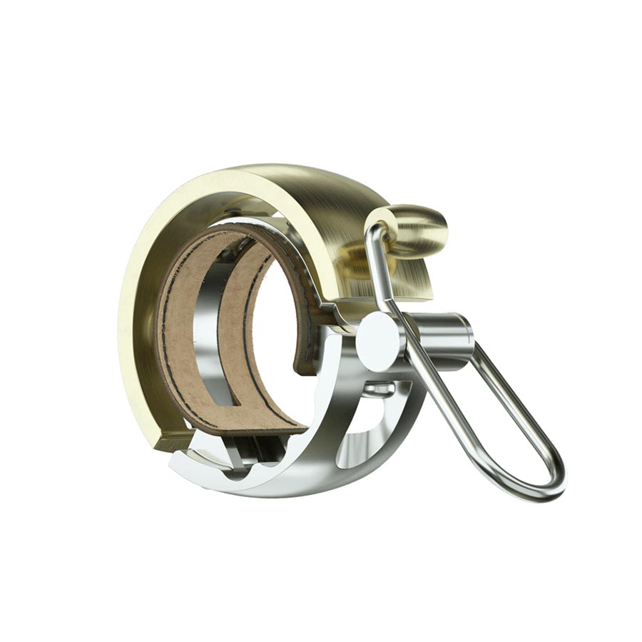Knog Oi Luxe Bell Small Fits 22.2mm bars Brass