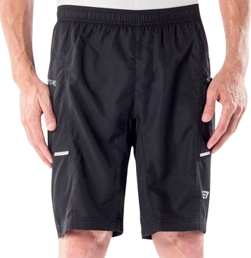 Bellwether Ultralight Gel Baggies Cycling Shorts - Black Women's Large