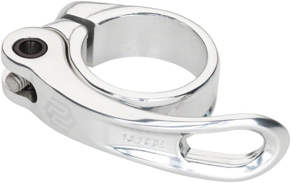 Promax QR-1 Seatpost Clamp - 34.9mm QR Silver