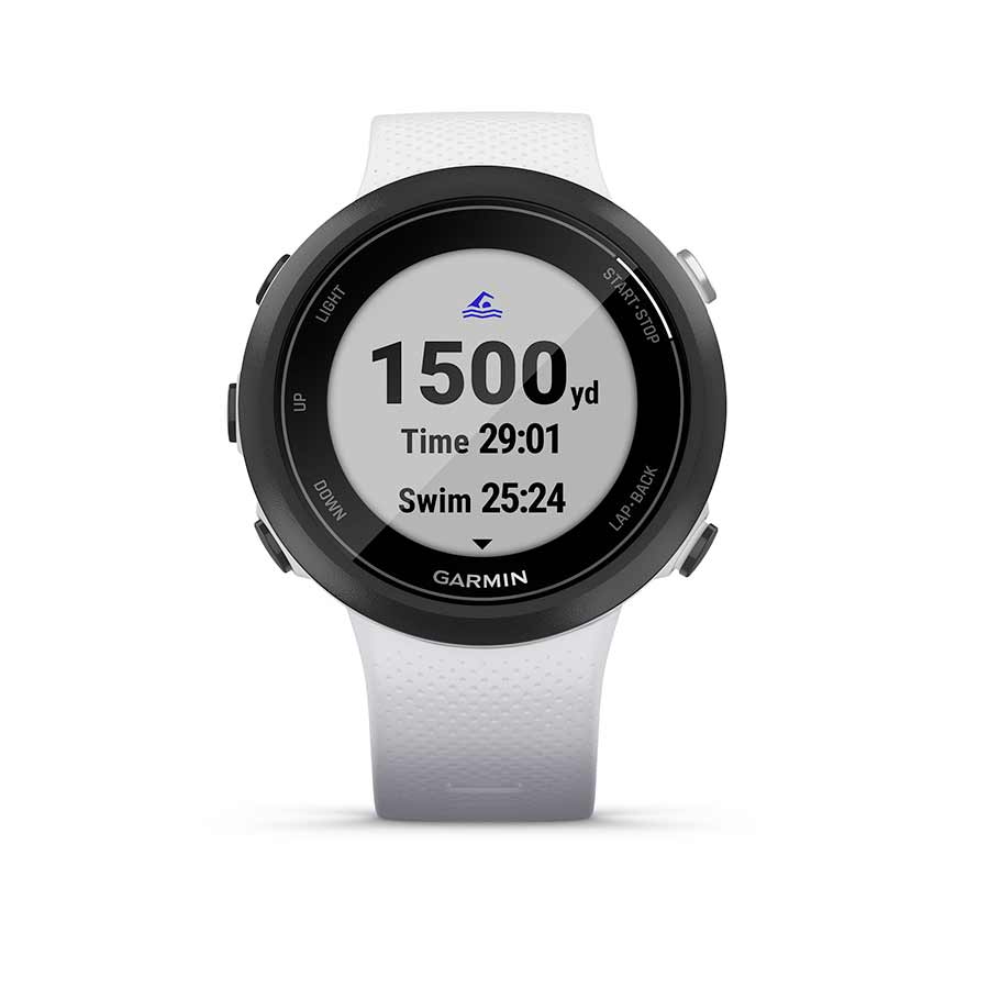 Garmin Garmin Swim 2 Watch Watch Color: White Wristband: White - Silicone