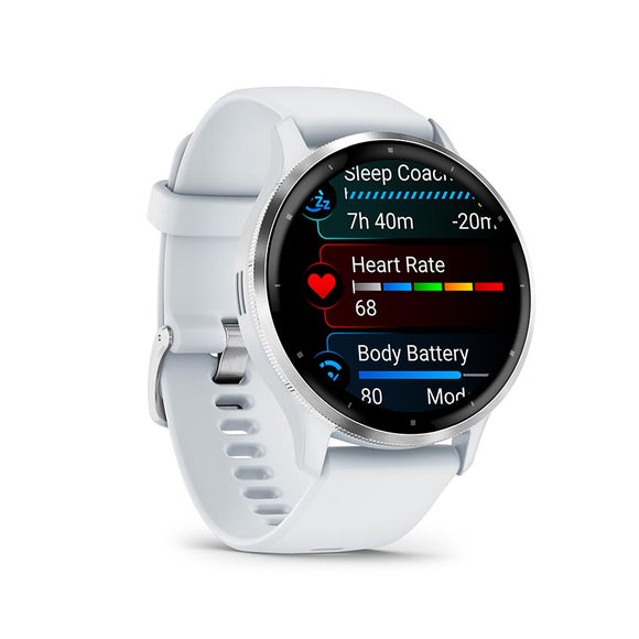 Garmin Venu 3 Watch Watch Color: Whitestone Wristband: Whitestone - Silicone