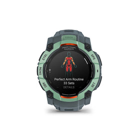 Garmin Instinct 3 50mm AMOLED Watch Watch Color: Neo Tropic Wristband: Twilight - Silicone