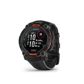 Garmin Instinct 3 GPS Smartwatch - 45mm Solar Black/Black