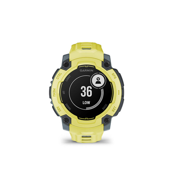 Garmin Instinct E 45mm Watch Watch Color: Electric Lime Wristband: Electric Lime - Silicone