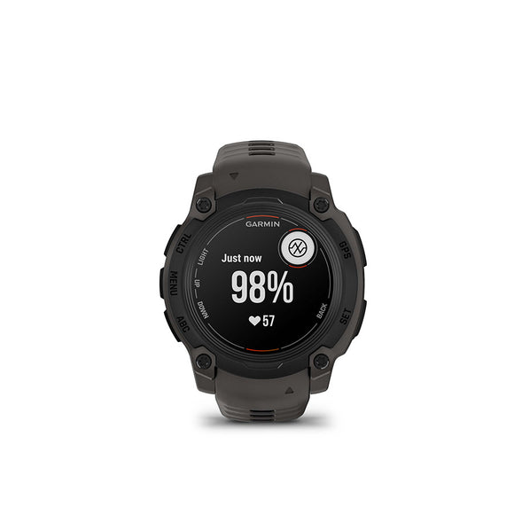 Garmin Instinct E 40mm Watch Watch Color: Black Wristband: Charcoal - Silicone
