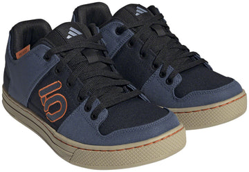 Five Ten Freerider Canvas Flat Shoes - Men's Core Legend Ink/Wonder Steel/Impact Orange 11.5