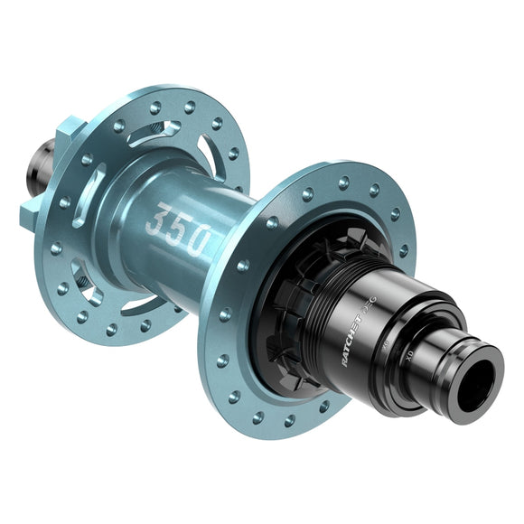 DT Swiss 350 DEG Rear Hub - 12 x 148mm 6-Bolt XD Limited Edition Turquoise 32H 72pt