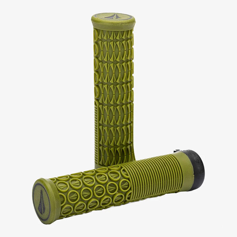 SDG Components Thrice 33 Grips 136mm OIive
