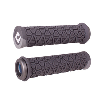 ODI Vanquish Grips - Graphite/Gray Lock-On