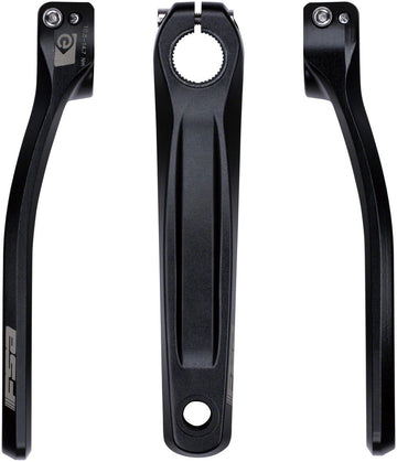 Full Speed Ahead CK-751 Shimano STEPS E8000/E7000/E6100 Ebike Crank Arm Set - 165mm S spline Bolts BLK