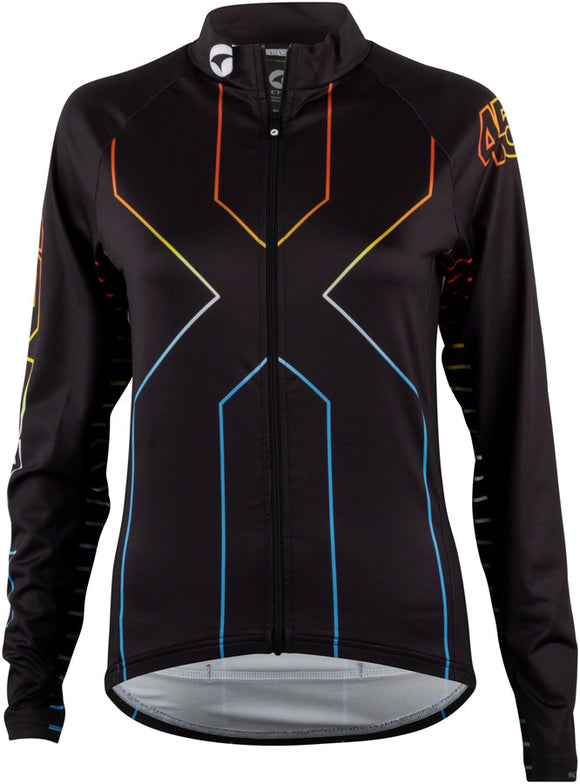 45NRTH Decade Long Sleeve Jersey - Women's Black Large