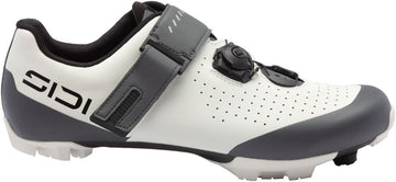 SIDI Physis Mountain Clipless Shoes - Men's Ice White/Anthracite 46