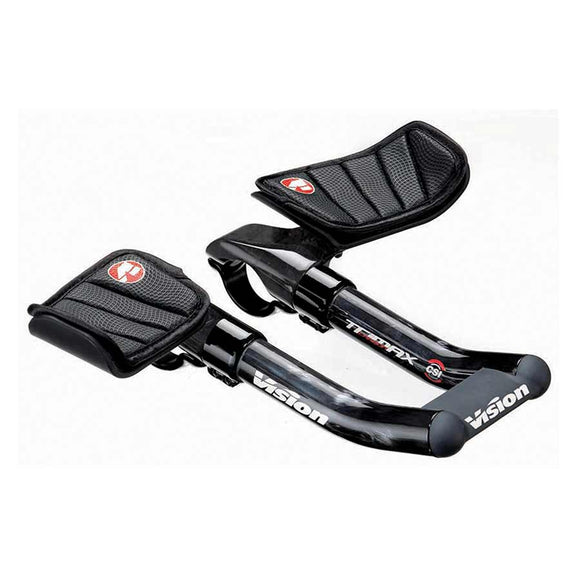 Vision Team Mini Clip On Aero Bars Black