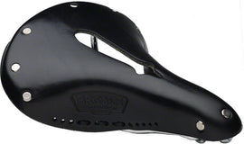 Brooks B17 Carved Saddle - Steel Black Women's