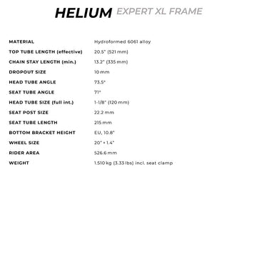 Radio Raceline Helium Expert XL Galactic ice purple 20.5''