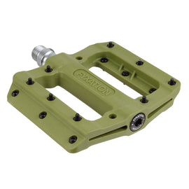 Fyxation Mesa MP Pedals - Platform Composite/Plastic 9/16" Desert Sadona Green