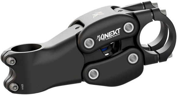 Cirrus Cycles Kinekt Suspension Stem - 120 31.8 Clamp +7 1-1/8" Alloy Black