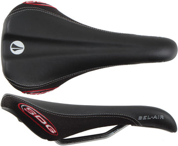 SDG Bel-Air RL Saddle CrMo Rail - Black