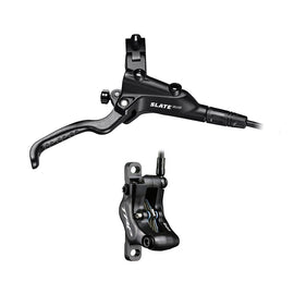TRP Slate EVO Disc Brake and Lever - Front Hydraulic Post Mount  Black