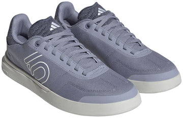 Five Ten Sleuth Deluxe Canvas Flat Shoes - Women's Silver Violet/Ftwr White/Coral 8