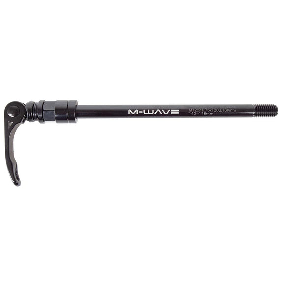 M-Wave Stalwart 171mm Thru Axle Rear 12x142mm TA Length: 171mm Thread Length: 20mm Thread Pitch: M12x1.00 Stalwart trailer
