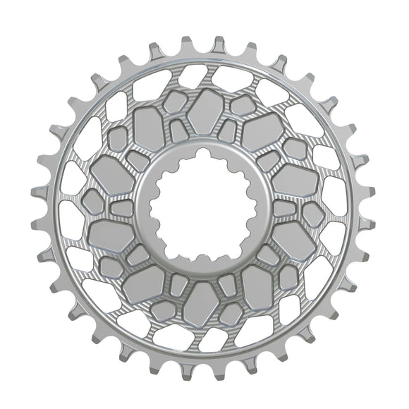 Works Components GEO Chainring SRAM 3-Bolt 30T Boost 3mm Slv
