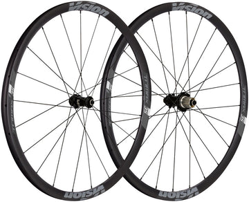 Vision TriMax 35 TL Wheelset Tubeless 700c 21/24H Spoke Count Disc Brake Center Lock Rotor Mount – BLK