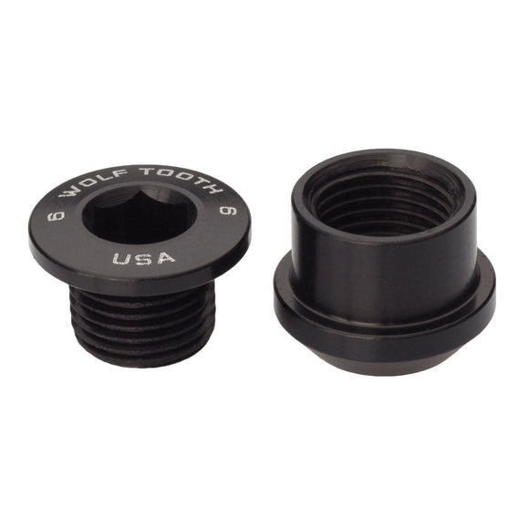 Wolf Tooth Set of 5 Chainring Bolts+Nuts for 1X